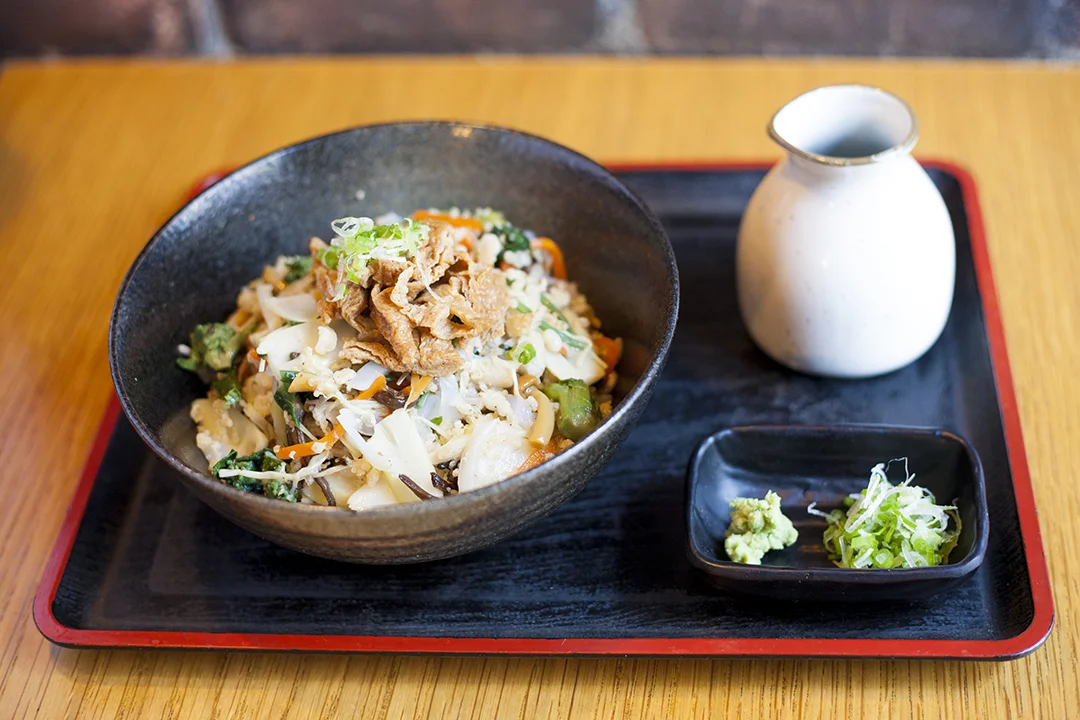 Chilled / Cold Soba noodle & rich flavored refreshing sauce or